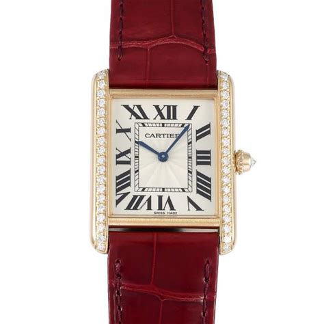 カルティエ Cartier タンク ルイ Wjta0014 シルバー文字盤 新品 腕時計 レディース W232346ジェムキャッスル ゆき