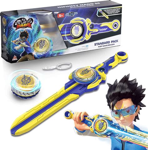 Набор з мечем Infinity Nado VI серія Standard - Fury Wave Dragon (Лютий ...