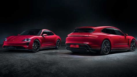 2022 Porsche Taycan GTS Debuts In LA Adds Sport Turismo Body Style