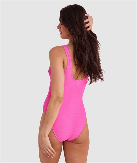 Bras N Things Planet Bliss Swim New Wave Underwire Bra Hot Pink