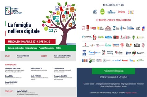 Aidr La Famiglia Nell Era Digitale Il 10 Aprile A Roma Il Convegno