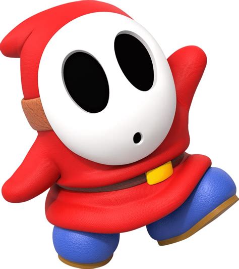 shy guy shy guy mario art mario characters