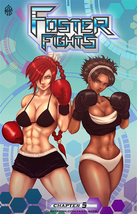 Commission Foster Fights C Cover By FASSLAYER Hentai Foundry