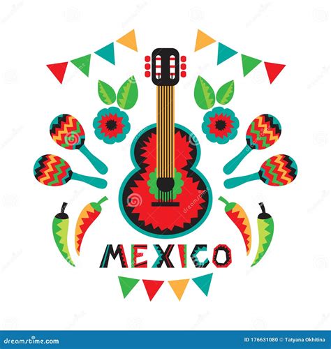 Cinco de mayo-06 stock vector. Illustration of flyer - 176631080