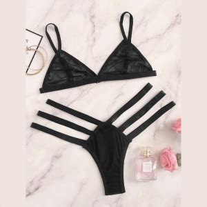 Conjunto Negro Elisa Margarita Sex Shop