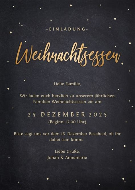 Einladung Weihnachtsessen Besteck Weihnachtsbaum Einladung