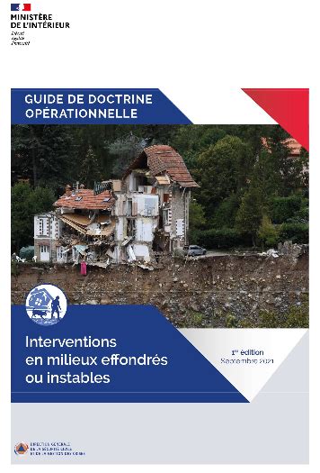 Pnrs Guide De Doctrine Op Rationnelle Interventions En Milieux