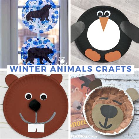 Paper Plate Winter Animals Fun And Educative Crafts For Kids