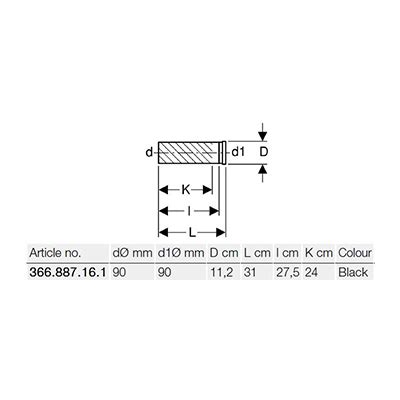 Geberit Duofix Straight Connector With Ring Seal Socket 366 887 16 1