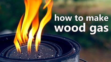 How To Make Wood Gas Biofuel And An Experimental Gas Collection Method