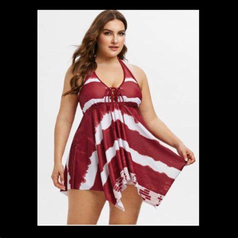 Rosegal Swim Plus Size Tankini Poshmark