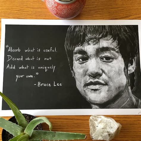 Bruce Lee Drawing Etsy