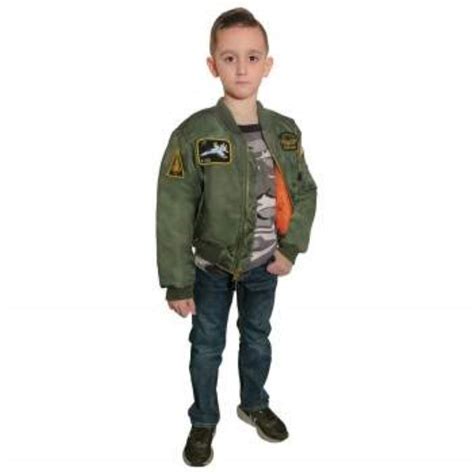 Rothco Youth Flight Jacket With Patches – ShopCGX