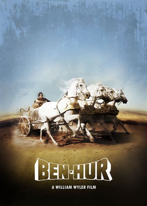 Ben Hur Poster Picture Metal Print Paint By Bo Kev Displate