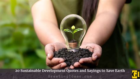 20 Sustainable Development Quotes and Sayings to Save Earth