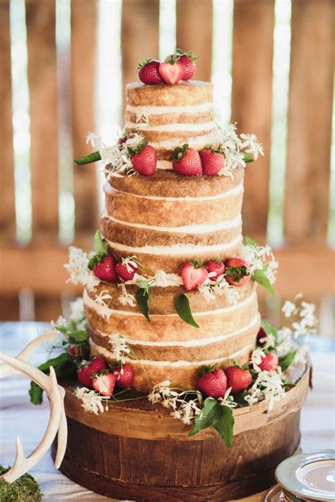 Bolos Naked Cake Naked Cakes Cake Wedding Party Wedding Unfrosted