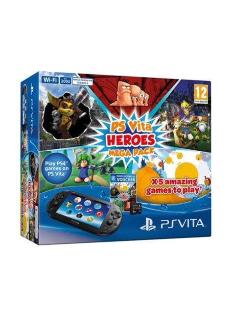 Ps Vita Slim Wi Fi Black Gb Heroes