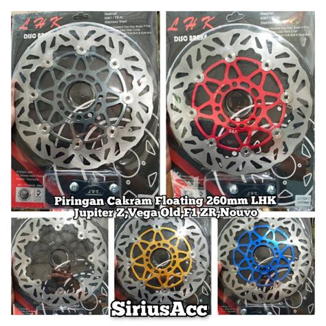 Jual Piringan Cakram Floating Lhk Mm Plus Breket Pnp Jupiter Z Nouvo