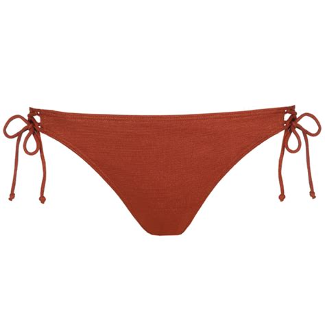 PrimaDonna Swim Manuia Bikini Hose mit Seitlichen Bändern Burnt Amber