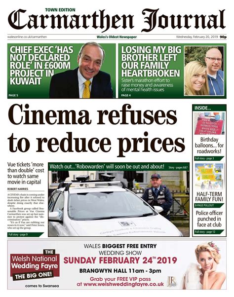 New digital features are coming to Carmarthen Journal 9