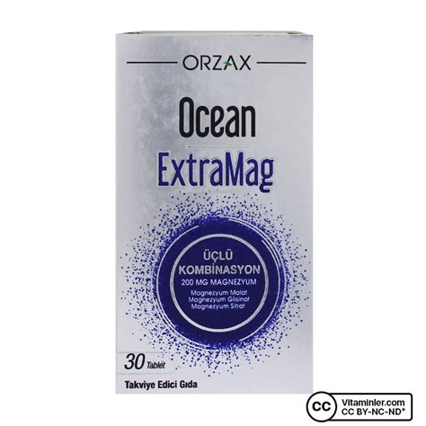 Ocean Extramag 30 Tablet - Magnezyum | Vitaminler