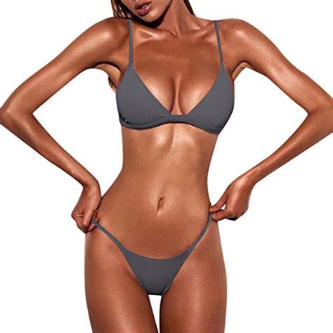 Bikini Grau Strandstyle De