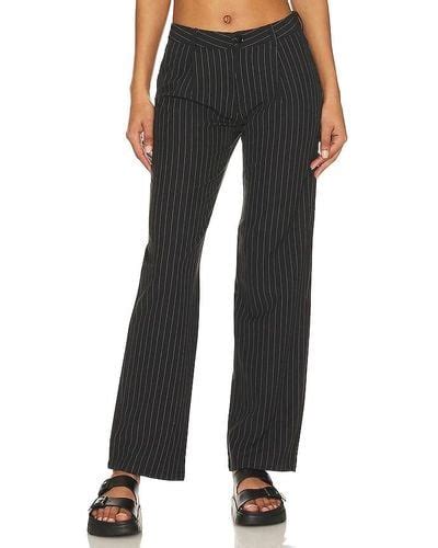 Black Superdown Pants For Women Lyst