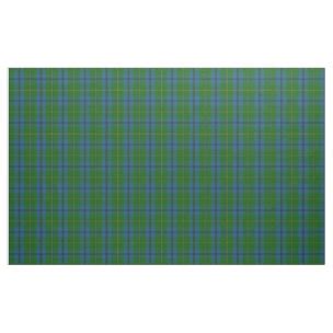 Clan Johnston Tartan Fabric | Zazzle