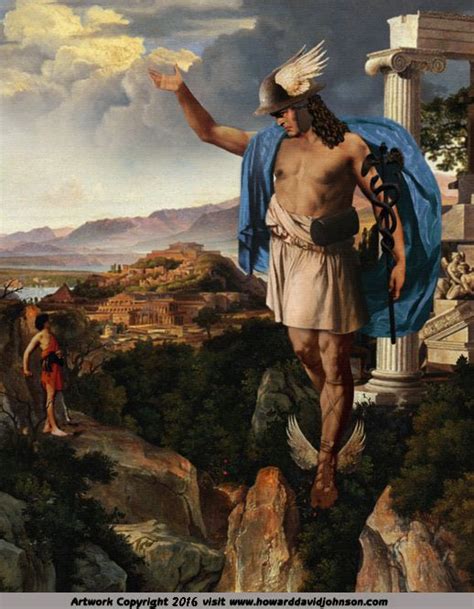 Hermes Mercury Messenger Greek Gods Greek Mythology Art Greek And