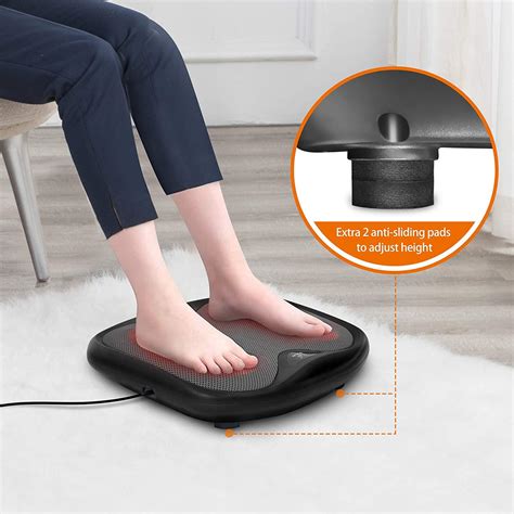 Snailax Shiatsu Foot Massager With Heat Washable Cover Electric