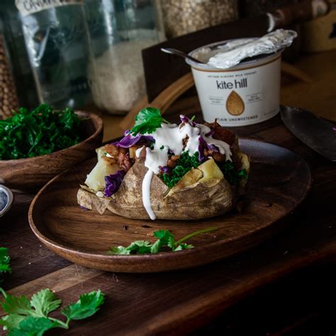 Loaded Chili Stuffed Baked Potatoes Wicked Kitchen