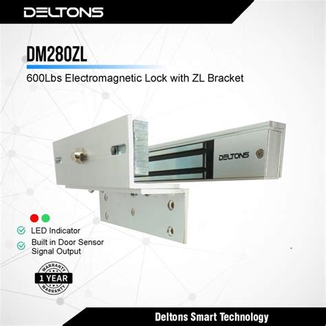 Jual Electro Magnetic Lock Kg Lbs With Zl Bracket Deltons