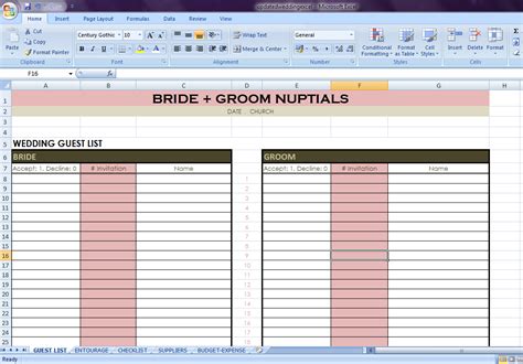 Wedding Planning Checklist Excel Spreadsheet Google Spreadshee wedding planning checklist excel ...