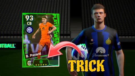 TRICK TO GET 98 RATED POTW B PAVARD IN EFOOTBALL 2024 MOBILE TRICK