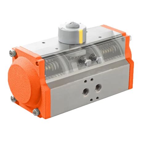 Spring Return Single Acting Aluminum Air Pneumatic Actuator For