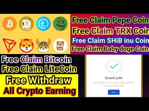 Claim Free Pepe Token Every Minutes On Cryptoearn See My