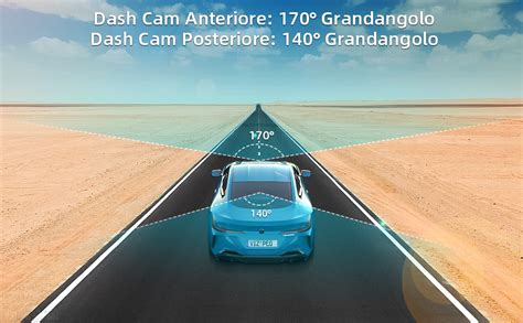 Dash Cam Auto Wifi Telecamera Per Auto K P Full Hd Doppio Dash