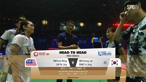 Bwf Xd Semifinals Tan Lai Vs Seo Chae H L China Open