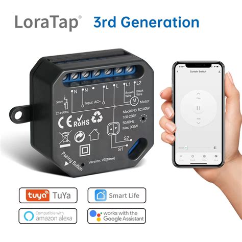 Other Diy Tools Loratap Tuya Smart Wifi Curtain Switch Relay Module