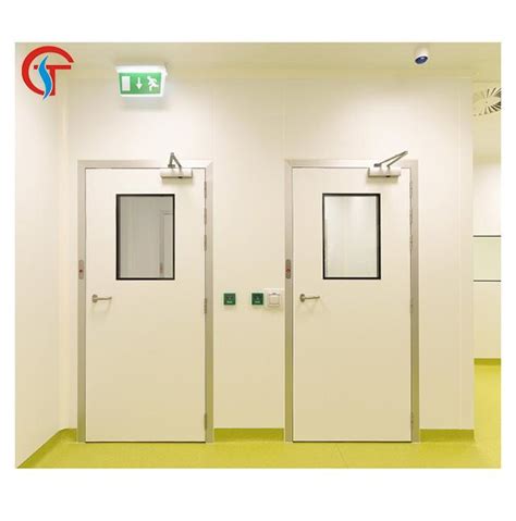 Reduction Of Bacteria Cleanliness Doors For Clean Room Stainless Steel