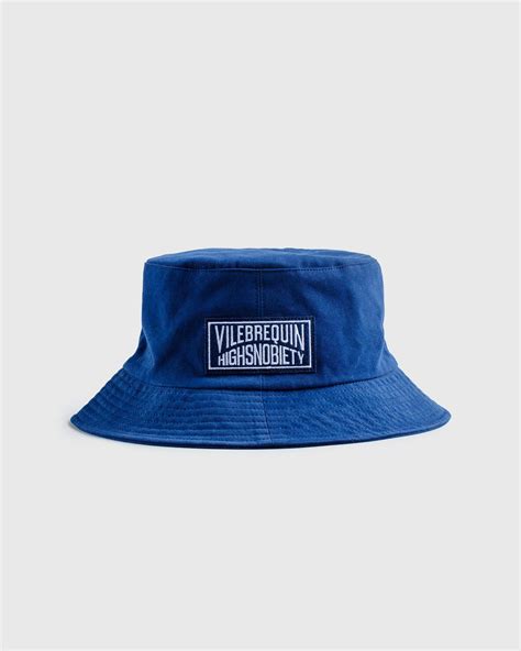 Vilebrequin X Highsnobiety Logo Bucket Hat Navy Highsnobiety Shop