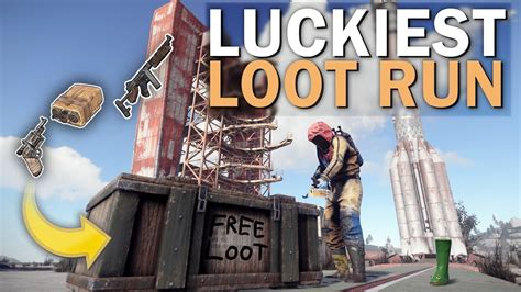 The Luckiest Start Rust Solo Survival Youtube