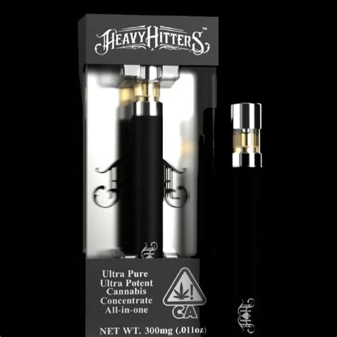 Heavy Hitters Strawberry Cough Ultra Aio Disposable Pen 0 3g Sativa