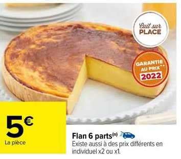 Promo Flan 6 Parts Chez Carrefour ICatalogue Fr