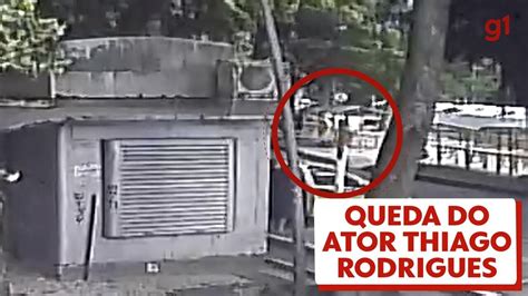 VÍDEO Imagens mostram momento da queda de Thiago Rodrigues Rio de