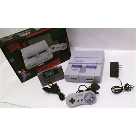 Super Nintendo Na Caixa Todo Original Escorrega O Pre O