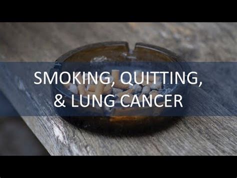 Dr Mahdi Sheikh On Quitting Smoking After Lung Cancer Diagnosis YouTube