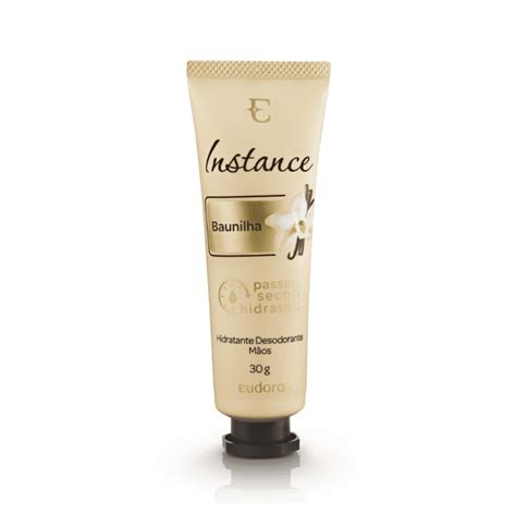 Creme Hidratante Mãos Instance Baunilha 30g Eudora Shopee Brasil