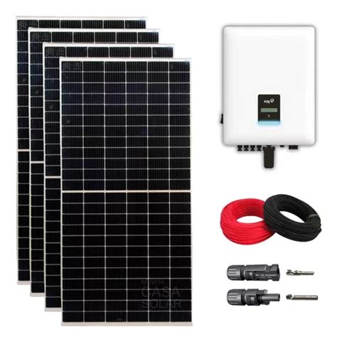 Kit Gerador Solar 279kwh Inversor Monofásico Foxess G10500