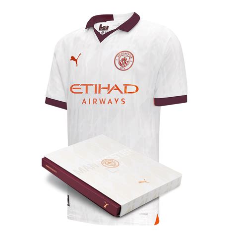 Manchester City Authentic Away Jersey 2023/24 In Gift Box | Official ...